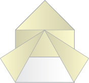 Step 10: Follow step 10 diagram - Flying Fish Paper Airplane